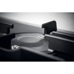 Piano cottura a gas Hotpoint Ariston a 5 fuochi - Vetro nero FTGHG 751