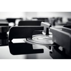 Piano cottura a gas Hotpoint Ariston a 5 fuochi - Vetro nero FTGHG 751