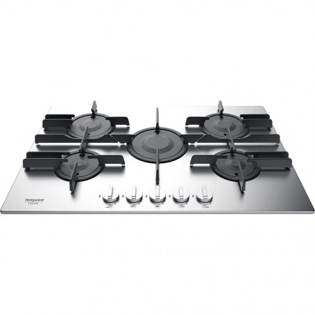 Cucina a gas Hotpoint Ariston a 5 fuochi - Acciaio inossidabile